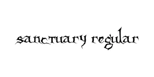 Sanctuary Regular Font