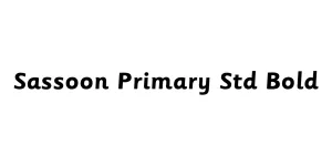Sassoon Primary Std Bold Font