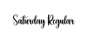 Saturday Regular Font