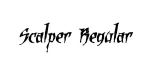 Scalper Regular Font