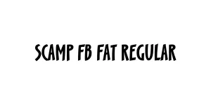 Scamp FB Fat Regular Font