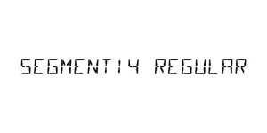 Segment14 Regular Font