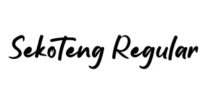 Sekoteng Regular Font