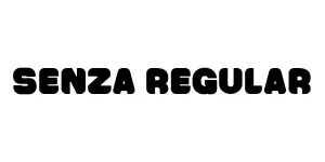 Senza Regular Font
