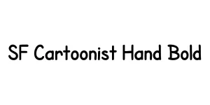 SF Cartoonist Hand Bold Font