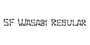 SF Wasabi Regular Font