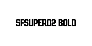 SFSUPER02 BOLD Font