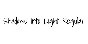 Shadows Into Light Regular Font