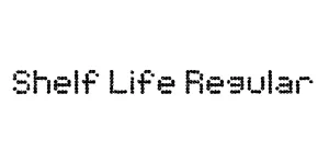 Shelf Life Regular Font