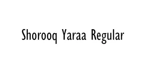 Shorooq Yaraa Regular Font