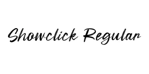 Showclick Regular Font