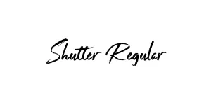 Shutter Regular Font