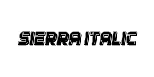 Sierra Italic Font