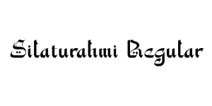 Silaturahmi Regular Font