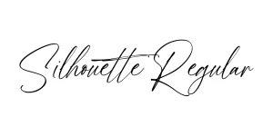 Silhouette Regular Font