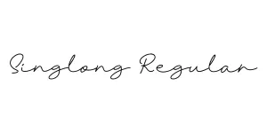 Singlong Regular Font