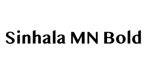 Sinhala MN Bold Font