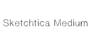 Sketchtica Medium Font