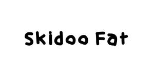 Skidoo Fat Font