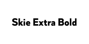 Skie Extra Bold Font