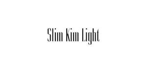 Slim Kim Light Font