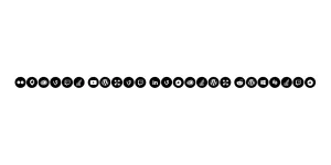 Social Media Circled Regular Font