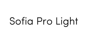 Sofia Pro Light Font