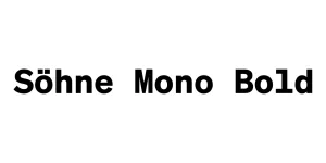 Söhne Mono Bold Font