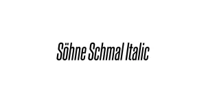 Söhne Schmal Italic Font