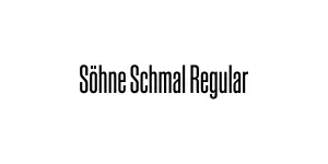 Söhne Schmal Regular Font