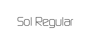Sol Regular Font