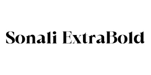 Sonali ExtraBold Font