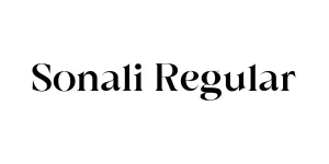 Sonali Regular Font