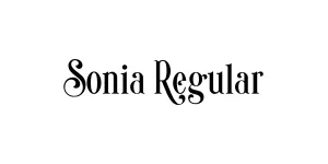 Sonia Regular Font