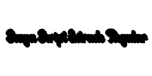 Sonya Script Extrude Regular Font