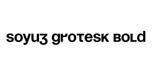 Soyuz Grotesk Bold Font