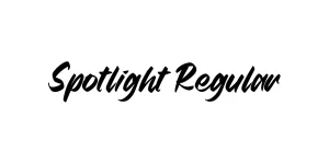 Spotlight Regular Font