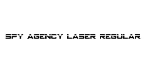 Spy Agency Laser Regular Font