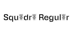 Squadra Regular Font
