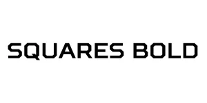Squares Bold Font