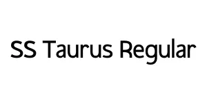 SS Taurus Regular Font