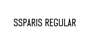 SSParis Regular Font