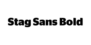 Stag Sans Bold Font