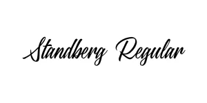 Standberg Regular Font