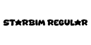 Starbim Regular Font