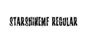 StarshineMF Regular Font