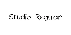 Studio Regular Font
