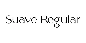 Suave Regular Font
