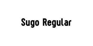 Sugo Regular Font