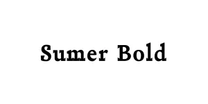Sumer Bold Font